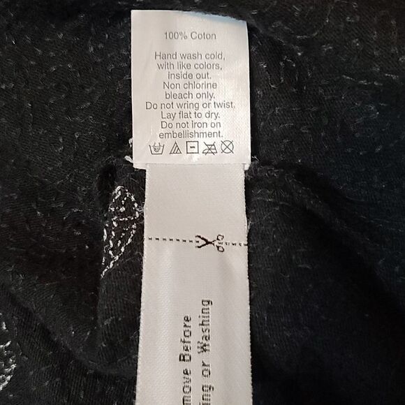 J. Crew Sequin Polka Dot Black and White Top XS - Picture 5 of 5